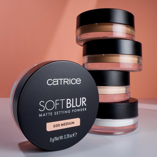 Catrice | Soft Blur Loose Setting Powder | Matte, Airbrushed Finish with Blurring Effect | Long-Wear, No Flashback | Vegan & Cruelty Free (020 | Light)