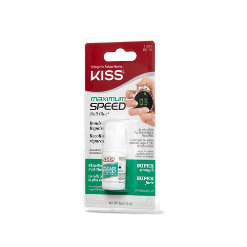 Kiss Maximum Speed Nail Glue (6 Pack)