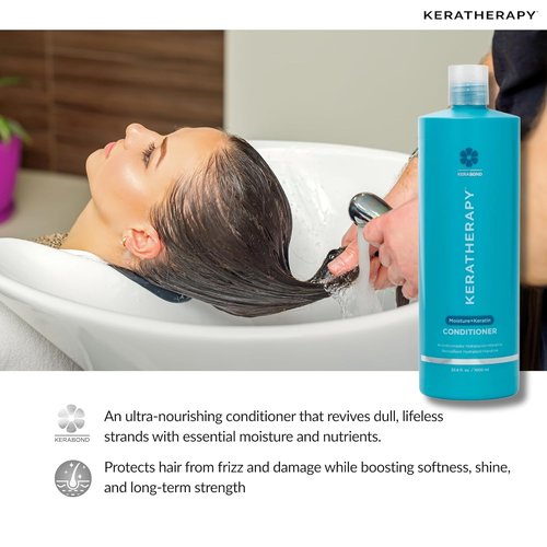 Keratherapy Moisture Conditioner - Hydrating & Moisturizing Formula for Dry Hair | 33.8 fl. oz.