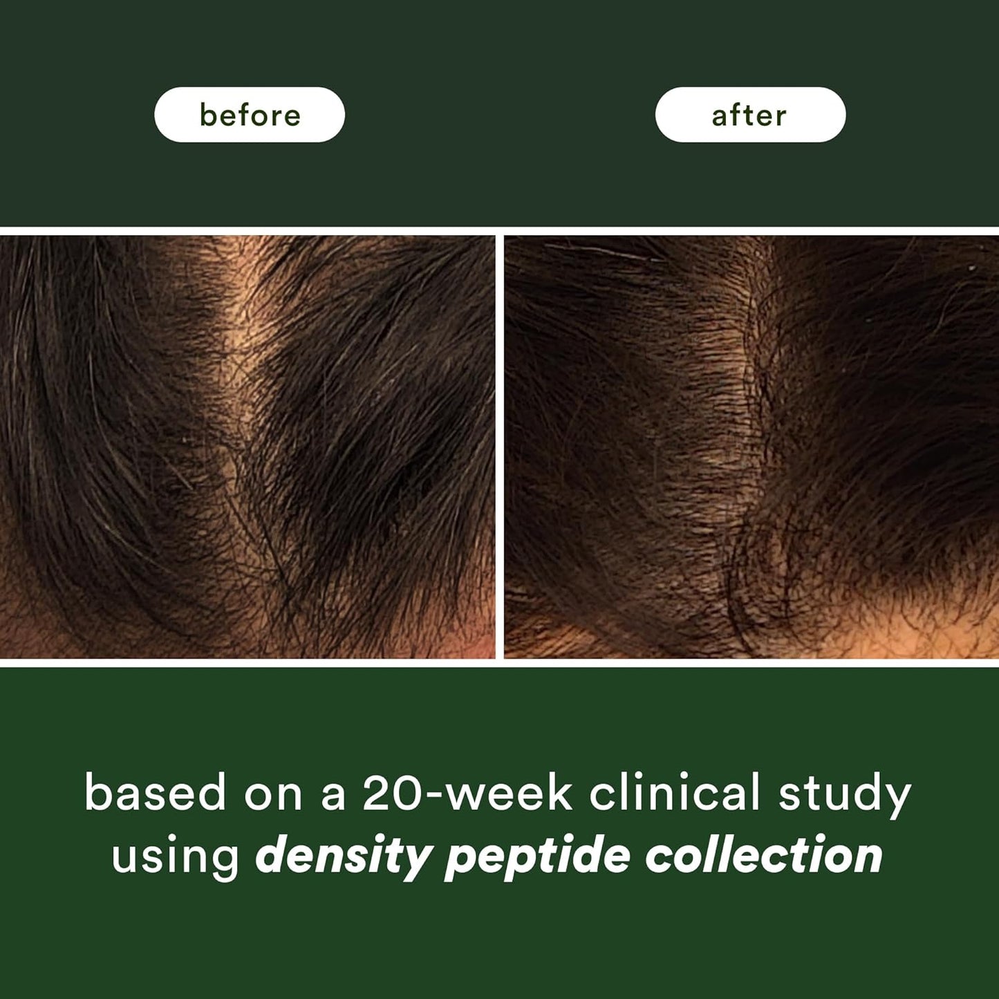 VERB Density Peptide Serum, Visibly Thicken + Reduce Signs of Shedding- No Parabens or Harmful Sulfates