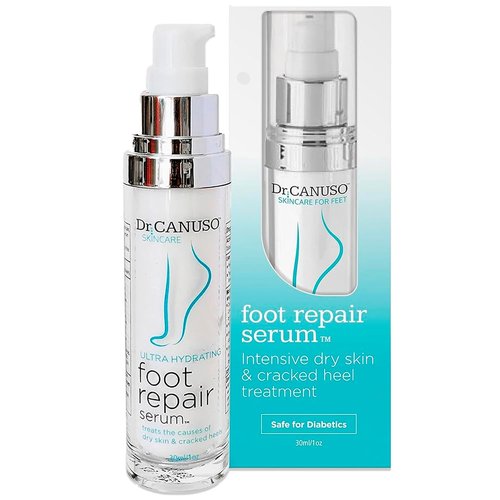 Dr. Canuso Foot Repair Serum - Medical Strength Cracked Heel Treatment for Fast Relief | Made in USA