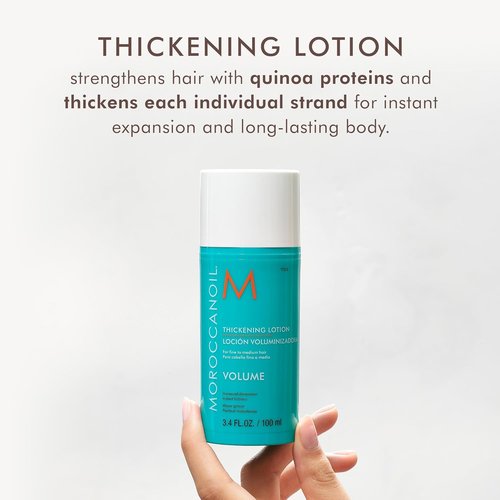Moroccanoil Thickening Lotion - Volumizing Hair Treatment for Fuller, Thicker Hair | 3.4 Fl. Oz.