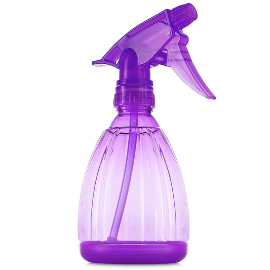 DilaBee Spray Bottles (12 Oz) Water Spray Bottle for Hair, Plants, Cleaning Solutions, Cooking, BBQ, Squirt Bottle for Cats - Empty Spray Bottles - BPA-Free - Multicolor (Purple, 1 Pack)