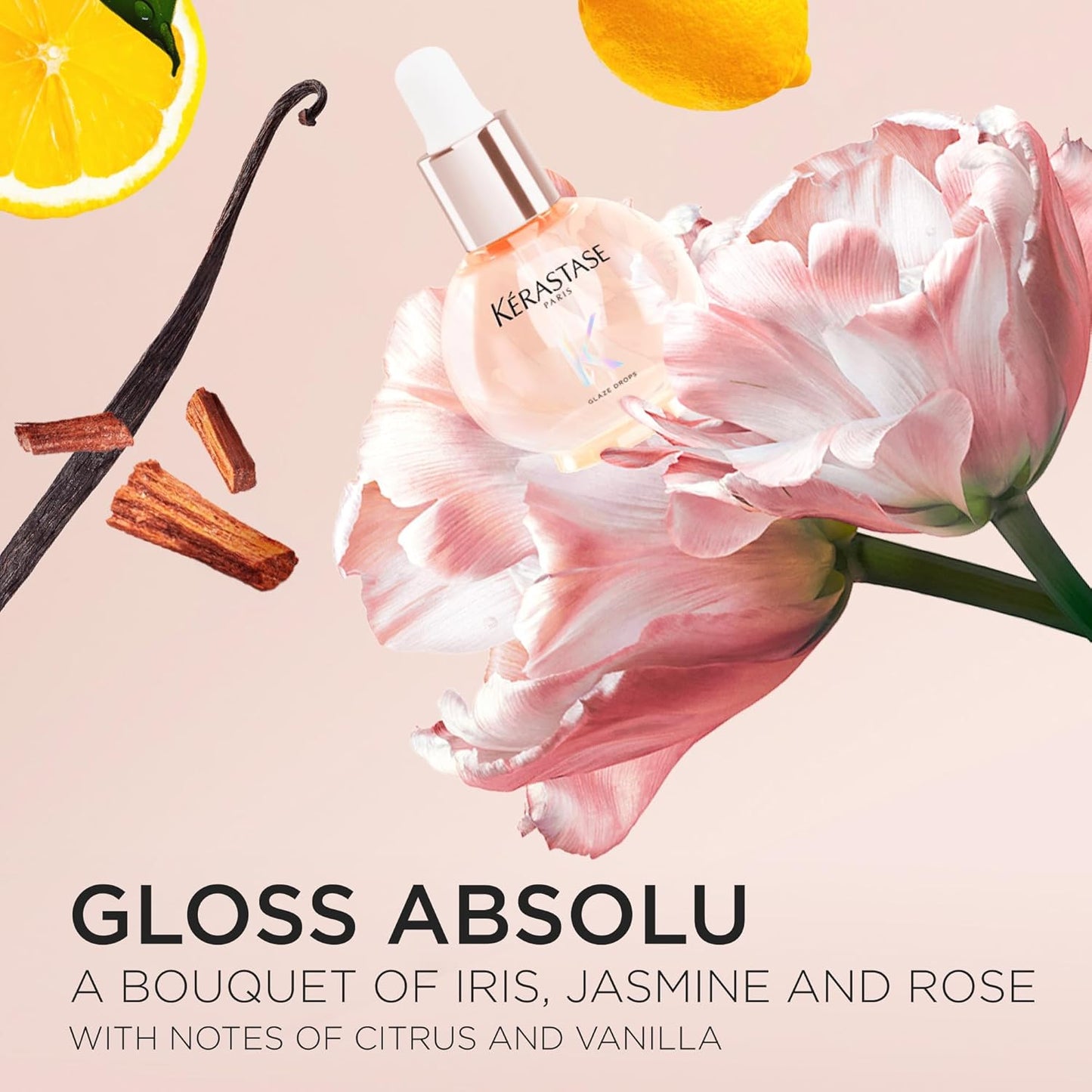 Kerastase Gloss Absolu Glaze Drops | Anti-Frizz Hair Oil for Glossy, Hydrated Hair - All Hair Types
