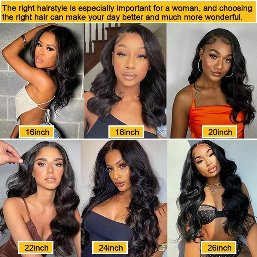 WAITALL Brazilian Body Wave One Bundle 8 inch 100% Unprocessed Brazilian Virgin Body Wave Human Hair Natural Black 8A Brazilian Body Wave Human Hair Weft