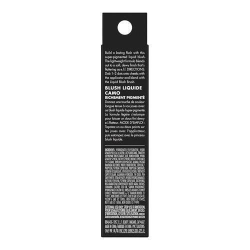 e.l.f. Camo Liquid Blush - Long-Lasting High-Pigment Color for a Soft Dewy Finish | Vegan & Cruelty-Free, Cheeky Lychee