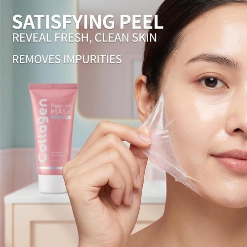 Regine Switzerland Collagen Overnight Face Mask - Hydrating & Firming Peel-Off for Radiance | 2.12 fl. oz