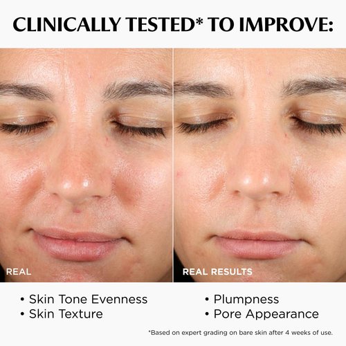 IT Cosmetics CC+ Nude Glow (Light Medium) - Medium Coverage Foundation with SPF 40 & Brightening Glow Serum, Lightweight Skin Tint, 2% Niacinamide + Hyaluronic Acid, Up to 24H Hydration - 1.08 fl oz