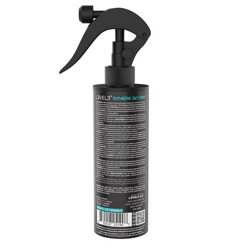 L3 Level 3 Sea Salt Texturizing Spray - Light Hold for Beachy Waves & Texture - 8.45 Fl Oz