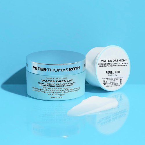Peter Thomas Roth | Water Drench® Hyaluronic Cloud Cream Refill Pod - Hydrating Moisturizer for All Skin Types, Fragrance-Free