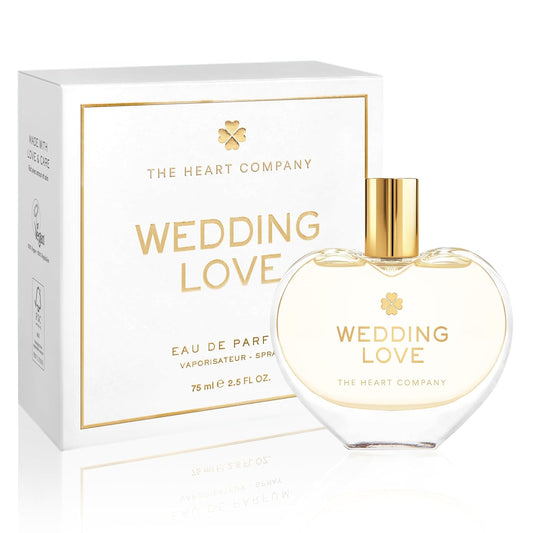 The Heart Company Wedding Love Perfume - Fruity Sweet Women's Fragrance | Vegan & Cruelty-Free EDP 75ml
