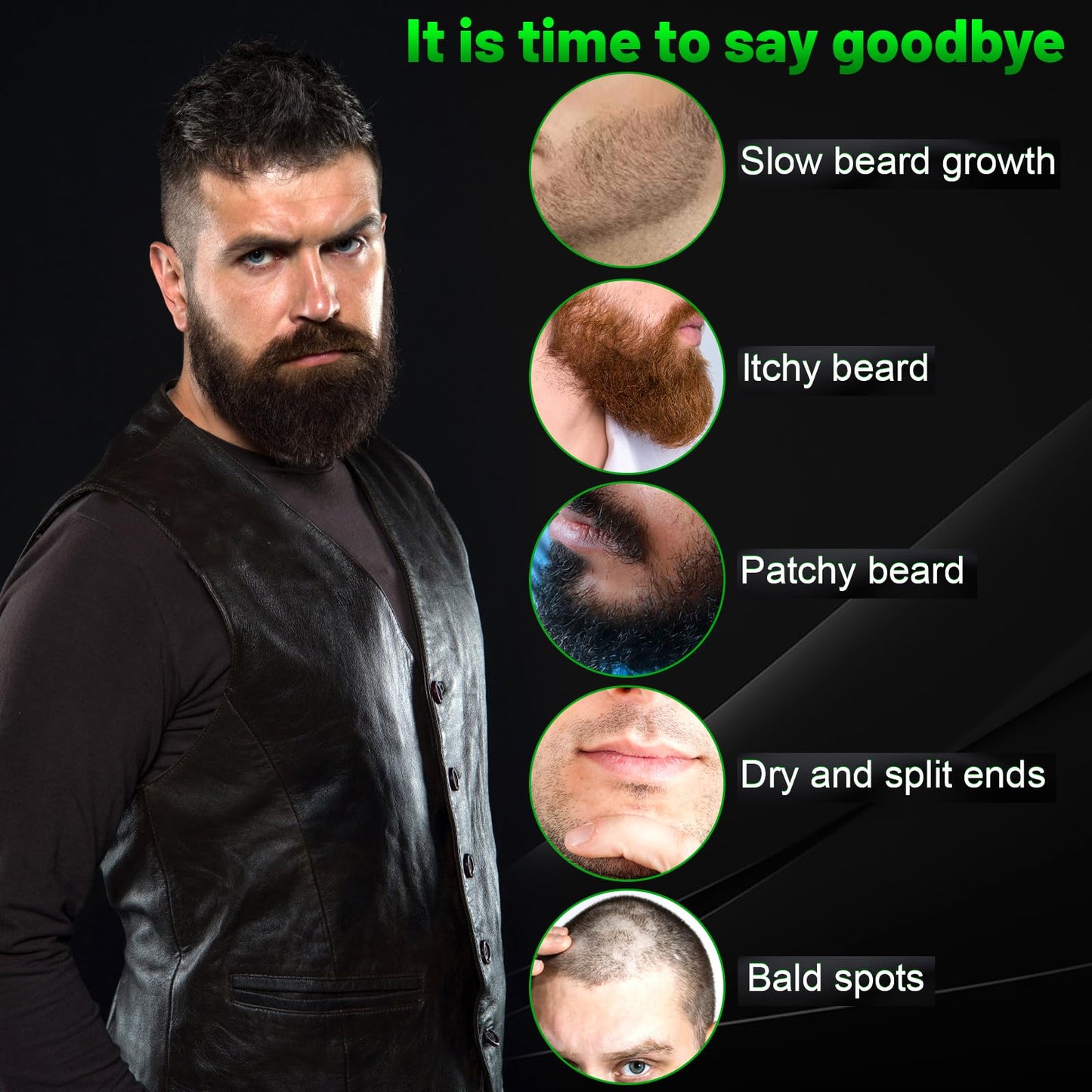 First Melody Beard Balm, 2X Thickening Biotin, with Castor Oil and Argan & Jojoba Oils, Promotes Beard Growth, Styles, Strengthens & Softens Beards & Mustaches, 2 Ounce, Vanilla, Cedar, Orange