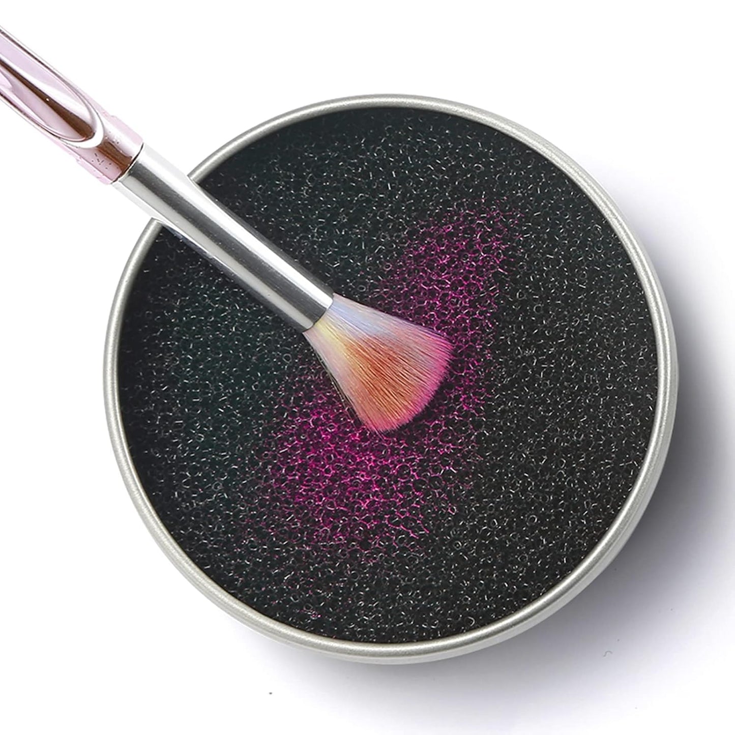 TailaiMei Makeup Brush Cleaner Sponge - Effortlessly Remove Makeup Without Water or Chemicals | 2 Pack