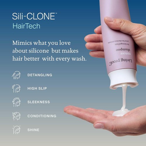 Living Proof Restore Shampoo - Sulfate-Free Formula for Damaged Hair, Adds Shine & Manageability