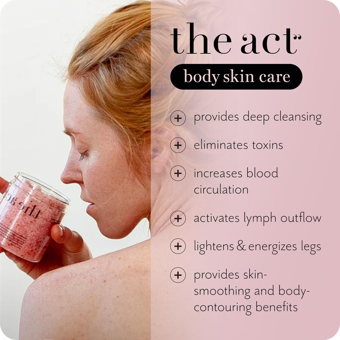 Detox Organic Body Scrub with Himalayan & Sea Salt - Anti Cellulite Nourishing Restores Cleanser Scrubs for Legs, Feet, Hands - Gifts for Women Men, Home Spa Care, Vegan (10.58 Oz, Grapefruit)