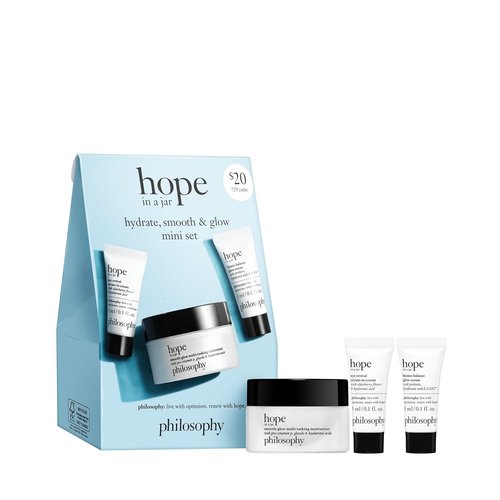 Philosophy Hope In A Jar Mini Skincare Essentials Set - Nourishing & Hydrating Formula