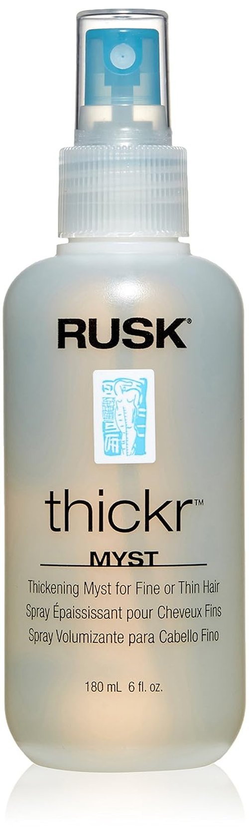 RUSK Thickr Thickening Myst Spray - Volumizing Hair Mist for Full-Bodied Style | 6 Fl Oz
