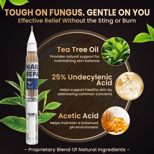 Regine Switzerland Toenail Fungus Treatment Pen - Extra Strength with Natural Plant Extracts for Healthy Nails