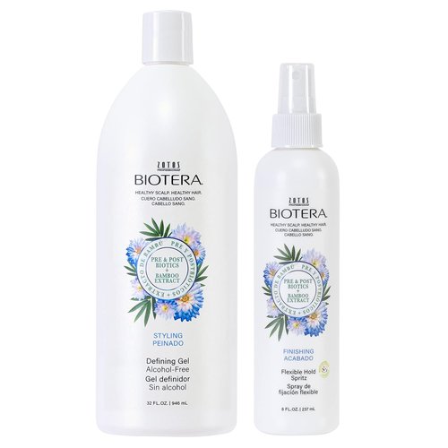 **Biotera Styling Defining Gel - Alcohol-Free Flexible Sculpting & Shaping | Radiant Shine, No Stickiness**