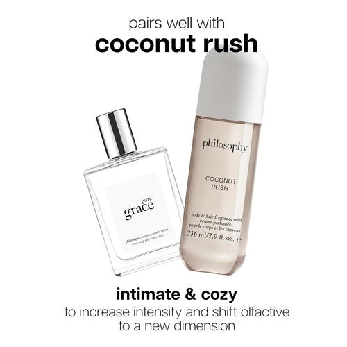 Philosophy Pure Grace - Crisp & Clean Women's Perfume - Water Lily, Leafy Greens & Musk - Long-Lasting Fragrance