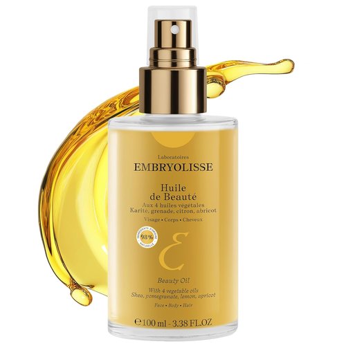 Embryolisse Body Oil - Lightweight Hydrating Oil for Face, Body & Hair - 3.38 Fl Oz
