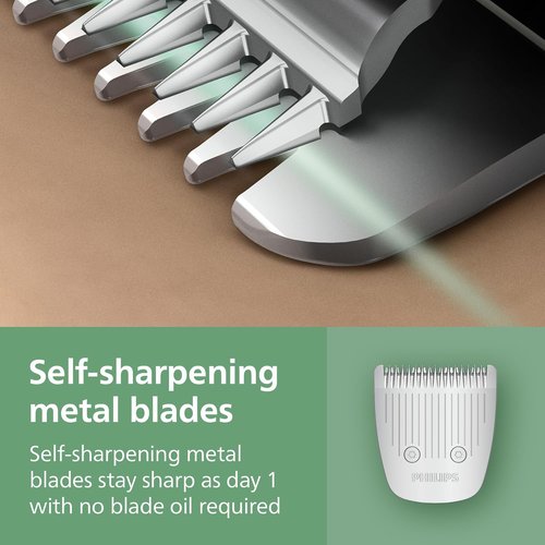 Philips Norelco All-in-One 3000 Series Trimmer - 13-in-1 Beard & Hair Clipper with Metal Blades & 8 Length Settings