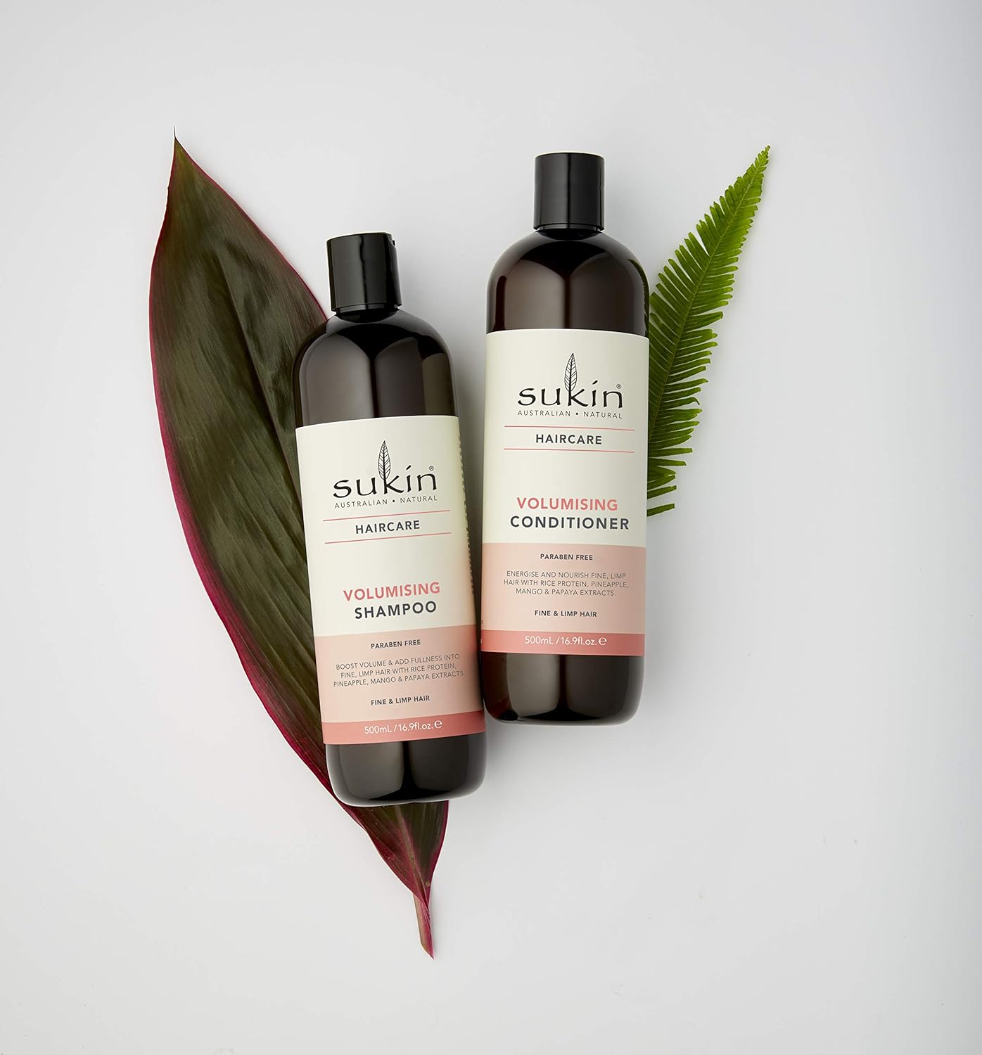 Sukin Volumising Shampoo - Boosts Volume for Fine, Limp Hair | 16.9 Fl Oz