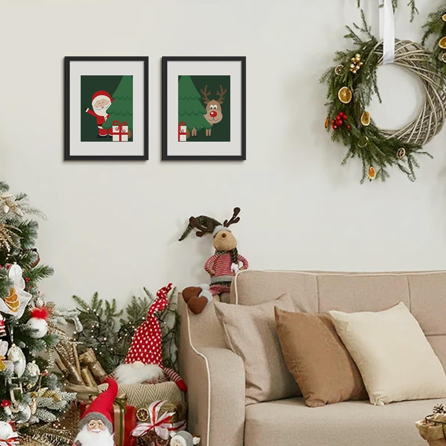Upsimples 11x14 Picture Frame - Versatile Display for 8x10 Photos with Mat or 11x14 Without Mat, Black