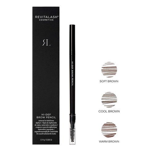 RevitaLash Cosmetics Hi-Def Brow Pencil - Hypoallergenic & Cruelty-Free Formula for Perfect Brows