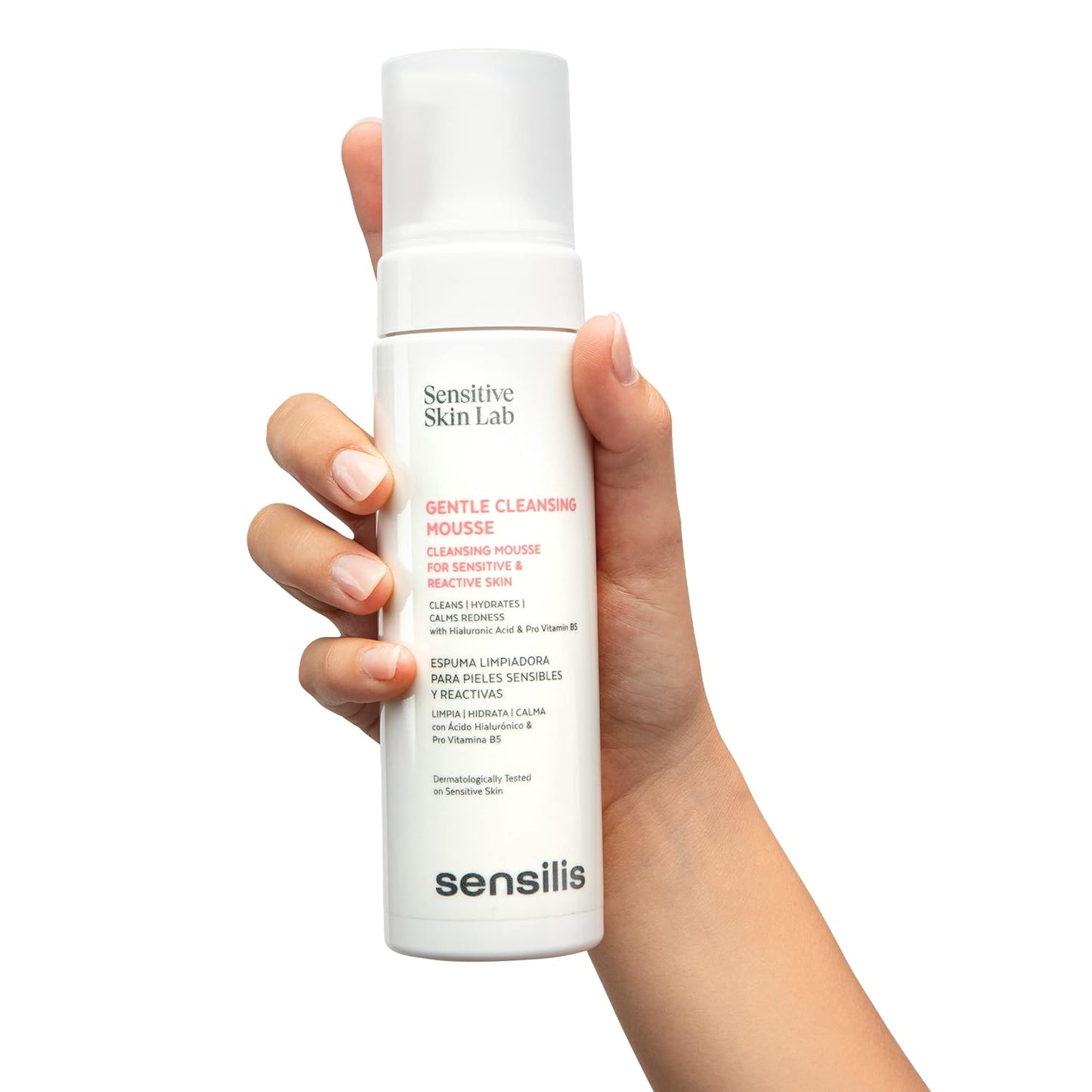 Sensilis Gentle Cleansing Mousse - 200ml Hydrating Foam for Soft, Clean Skin