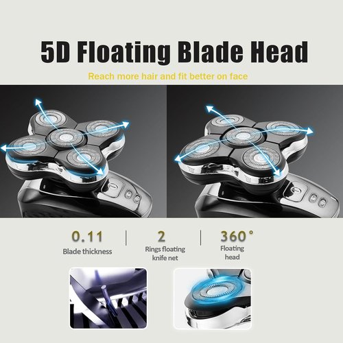 Balder Pro Replacement Head by XR7000 - Compatible with Remington Shaver Models XR7000, XR1500, XR1501 | 2 Count