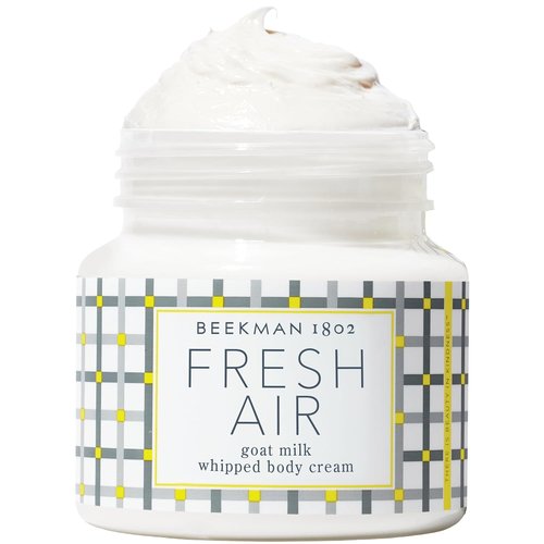 Beekman 1802 Whipped Body Cream - Hydrating Goat Milk Lotion with Shea Butter & Vitamin E | Fresh Air, 8 oz