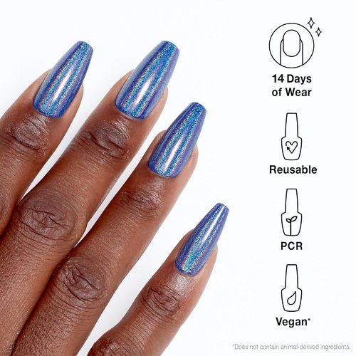 OPI Press On Nails - Gel-Like Salon Quality Manicure | Vegan & Sustainable, Lasts Up to 14 Days