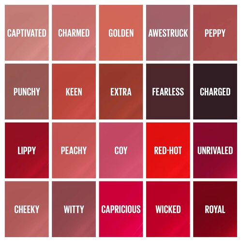 Maybelline Super Stay Vinyl Ink Liquid Lipcolor - Longwear, Highly Pigmented Shine, Captivated Pink, 0.14 fl oz