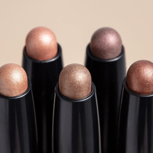 Lune+Aster Dawn to Dusk Cream Shimmer Eyeshadow Stick - Rose Gold - Richly pigmented cream eyeshadow sticks deliver long-lasting color that defines and highlights eyes