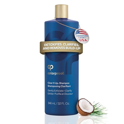 ColorProof Clear It Up Shampoo - Deep Cleansing Formula for All Hair Types | 10.1 oz