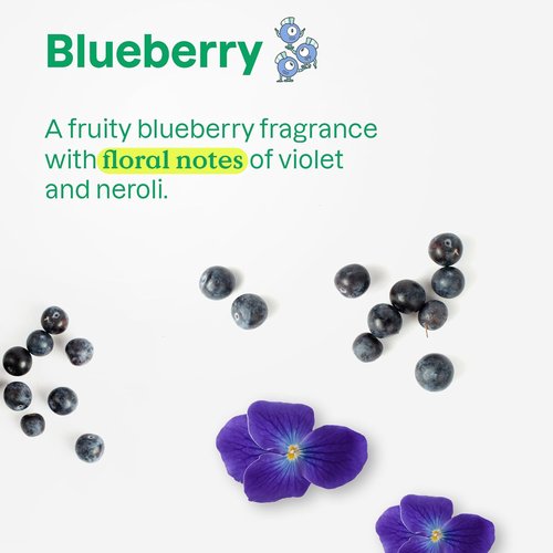 ATTITUDE Foaming Hand Soap for Kids - EWG Verified, Vegan & Plant-Based, Blueberry Scent, 10 Fl Oz