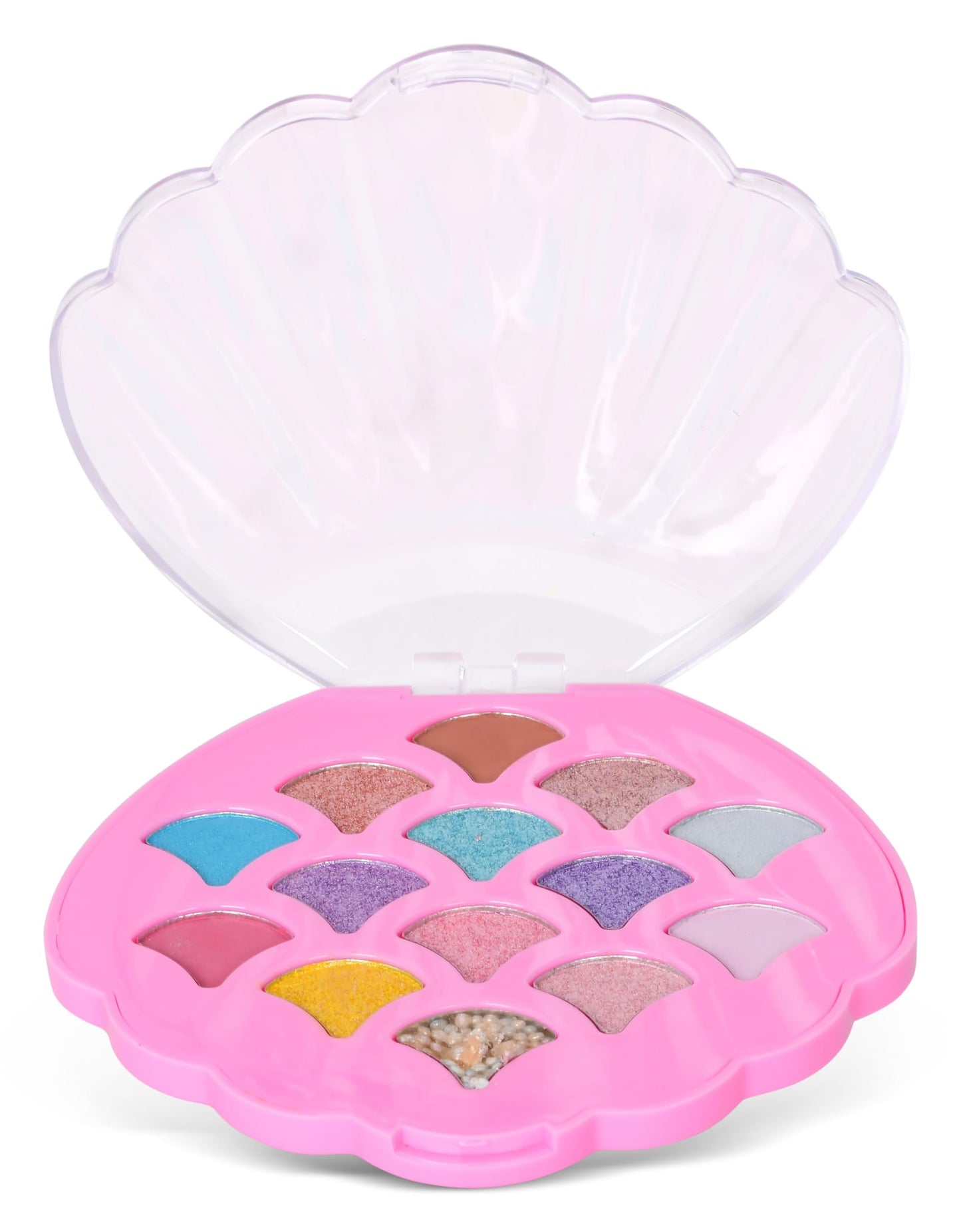 iscream Shimmering Seashell Shaped Glitter Eyeshadow Palette Collection