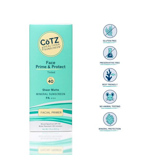 Cotz Face SPF 40 - Lightweight Sunscreen for Daily Protection | Broad Spectrum UVA/UVB Defense