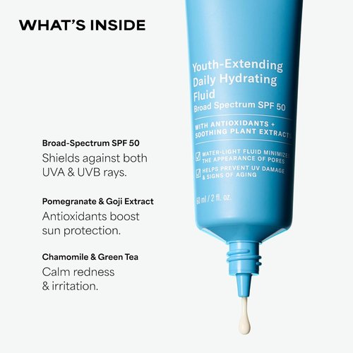 Paula's Choice RESIST Daily Hydrating Fluid Face Moisturizer - SPF 50, Fragrance-Free, Oily Skin Formula, 1.7 oz