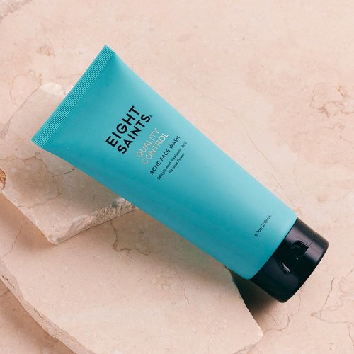 Eight Saints Acne Face Wash - Natural & Organic Formula with 2% Salicylic Acid | 6.7 Ounces for Clear Skin