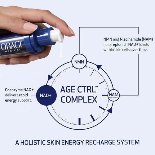 Obagi NU-GEN NAD+ Cellular Renewal Face Serum - Anti-Aging Formula with Niacinamide & NMN, 1 oz