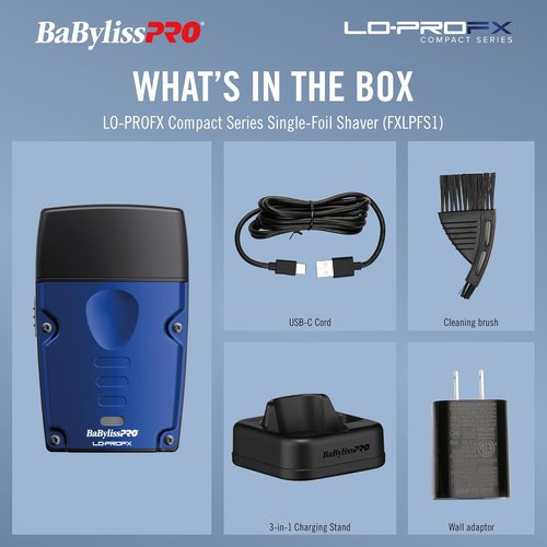 LO-PROFX High-Performance Compact Shaver for Men - Sleek Design & Precision Cutting