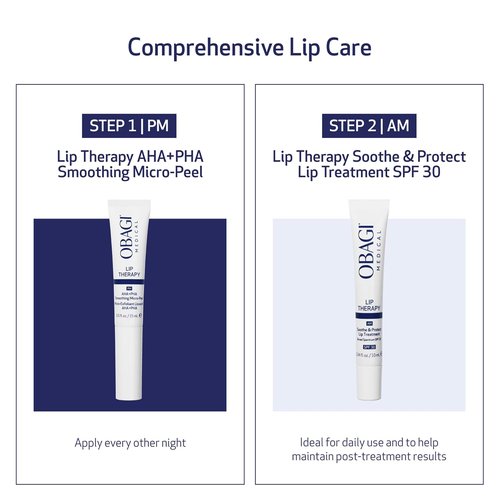 Obagi Lip Therapy SPF 30 - Hydrating Lip Balm with Hyaluronic Acid & Vitamin E | Plumps & Protects Dry Lips - 0.34 oz