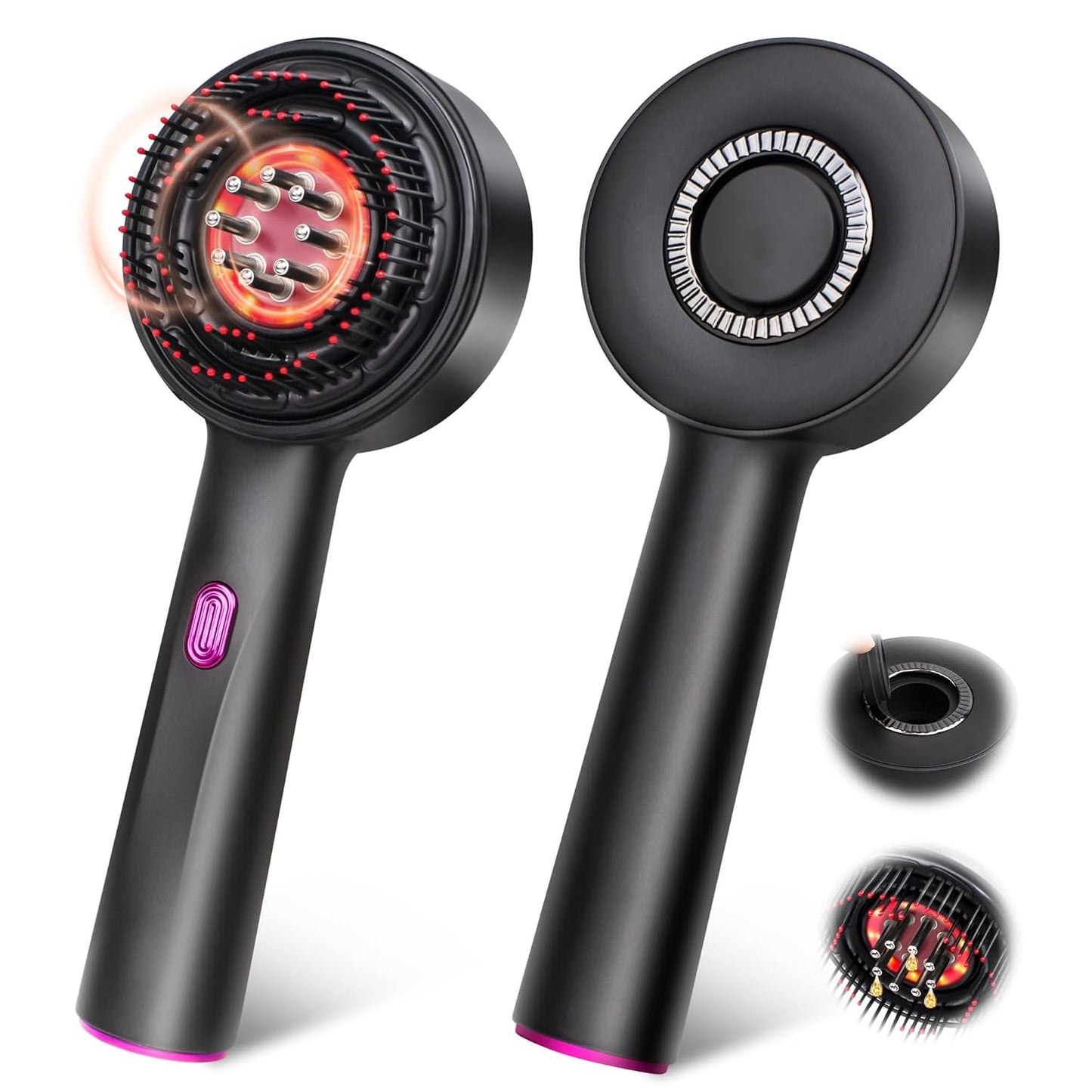 Skiennix 3-in-1 Scalp Massager - Electric Hair Growth Oil Applicator | IPX7 Waterproof Design