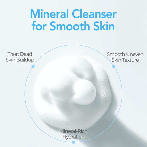 Dr. Deep All-In-One Cleansing Foaming Facial Cleanser - Gentle Makeup Remover for Bumpy Skin & Blackheads - 5.07 fl. oz