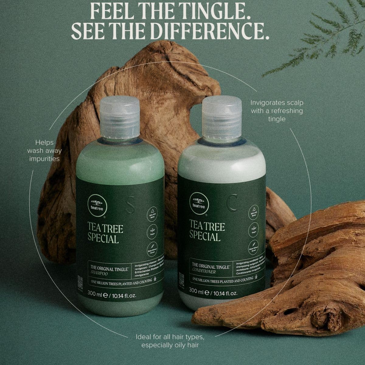 Tea Tree Special Conditioner - Detangles, Smooths & Softens All Hair Types | 33.8 Fl Oz