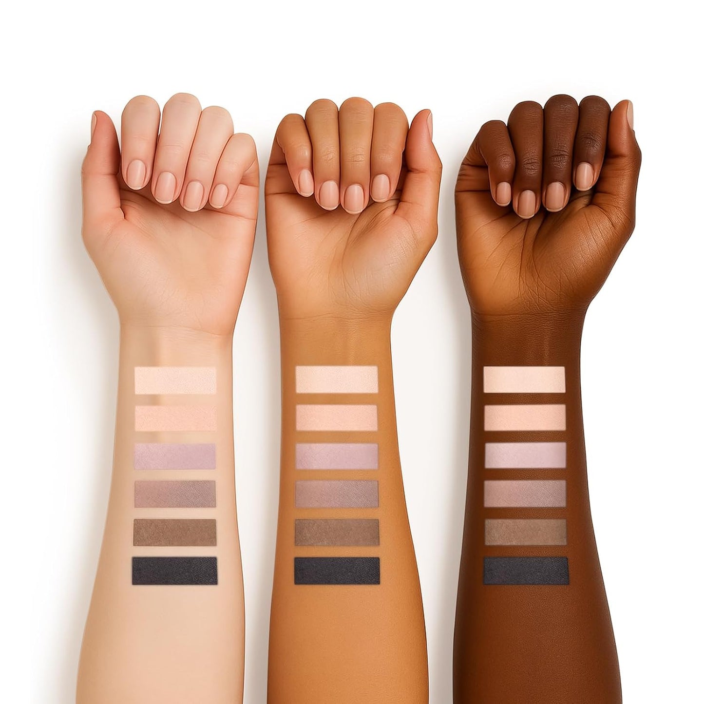 SUSIKEKI Mini Eyeshadow Palette - 6 Colors for Neutral & Smoky Looks | Highly Pigmented, Travel Size