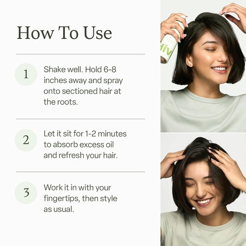 Divi Dry Shampoo Spray for Women - Oil Absorbing Formula for Balanced Scalp - 5.3oz (1 Pack)
