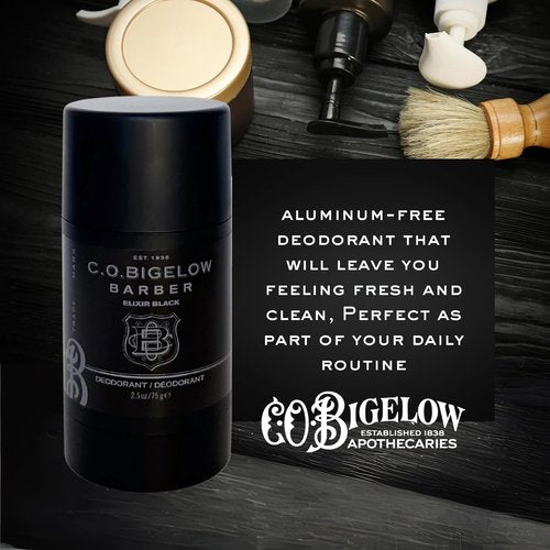 C.O. Bigelow Musk & Vanilla Scented Aluminum-Free Deodorant for Men - 2.5oz Gel Stick